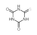 1,3,5-Triazine-2,4(1H,3H)-dione, dihydro-6-thioxo-结构式
