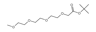 tert-butyl(monomethoxy)triethylene glycol Structure