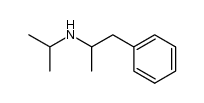 N-isopropyl-2-amino-1-phenylpropane结构式
