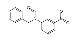 N-benzyl-N-(3-nitrophenyl)formamide结构式