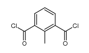 2-methyl-1,3-benzenedicarbonyl dichloride Structure