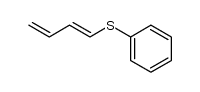 (E)-1-(phenylthio)buta-1,3-diene Structure