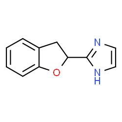 2-(2,3-DIHYDRO-BENZOFURAN-2-YL)-1H-IMIDAZOLE structure