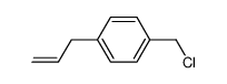 1-(Chloromethyl)-4-allylbenzene结构式