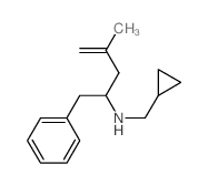 N-(cyclopropylmethyl)-4-methyl-1-phenyl-pent-4-en-2-amine picture