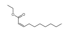 ethyl (E)-2-decenoate结构式