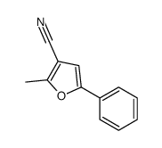 2-METHYL-5-PHENYL-3-FURONITRILE结构式