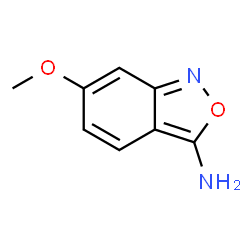 2,1-Benzisoxazol-3-amine,6-methoxy-(9CI) Structure
