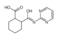 Cyclohexanecarboxylic acid, 2-[(2-pyrimidinylamino)carbonyl]- (9CI)结构式