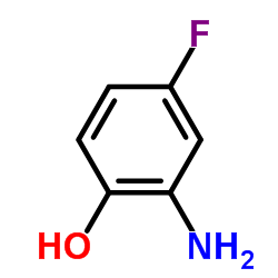 2-Amino-4-fluorophenol structure