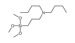 N-butyl-N-(3-trimethoxysilylpropyl)butan-1-amine Structure
