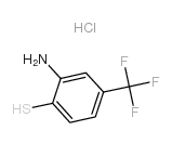 3-amino-4-mercaptobenzotrifluoride hydrochloride Structure
