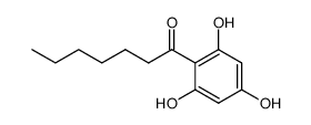 1-(2,4,6-trihydroxy-phenyl)-heptan-1-one结构式