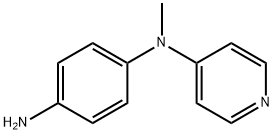 N-Methyl-N-pyridin-4-yl-benzene-1,4-diamine结构式