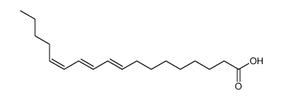 9(e),11(e),13(z)-octadecatrienoic acid Structure