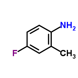 4-氟-2-甲基苯胺结构式