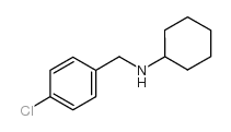 N-(4-chlorobenzyl)-N-cyclohexylamine structure