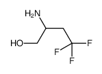 2-amino-4,4,4-trifluorobutan-1-ol结构式