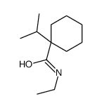 N-ethyl-1-isopropylcyclohexanecarboxamide Structure