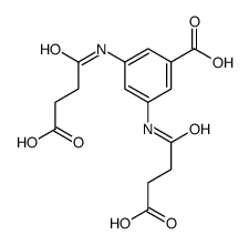 3,5-bis(3-carboxypropanoylamino)benzoic acid Structure