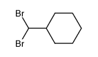 1,1-Dibromomethylcyclohexane结构式
