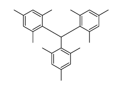 2-[bis(2,4,6-trimethylphenyl)methyl]-1,3,5-trimethylbenzene结构式