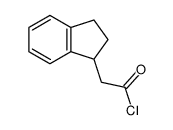 indan-1-acetic acid chloride结构式