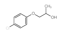 2-Propanol, 1- (4-chlorophenoxy)- structure