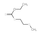 ethoxy-(2-methylsulfanylethylsulfanyl)methanethione Structure