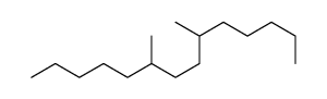 6,9-dimethyltetradecane Structure