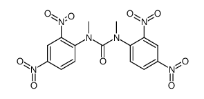 N,N'-bis-(2,4-dinitro-phenyl)-N,N'-dimethyl-urea结构式