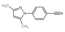 4-(3,5-二甲基-1H-吡唑-1-基)苯甲腈图片