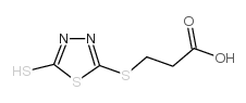 3-(5-巯基-1,3,4-噻二唑-2-硫基)丙酸图片