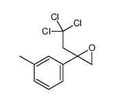 2-(3-methylphenyl)-2-(2,2,2-trichloroethyl)oxirane Structure