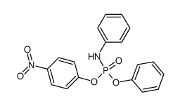 4-nitrophenyl phenyl phenylphosphoramidate Structure