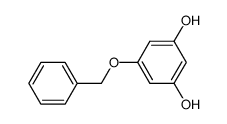 1-benzyloxy-3,5-dihydroxybenzene Structure