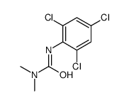 1,1-dimethyl-3-(2,4,6-trichlorophenyl)urea Structure