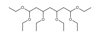 1,1,3,5,7,7-hexaethoxy-heptane结构式