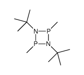 1,3-ditert-butyl-2,4-dimethyl-1,3,2,4-diazadiphosphetidine Structure