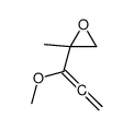 2-(1-methoxypropa-1,2-dienyl)-2-methyloxirane结构式