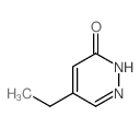 5-乙基哒嗪-3(2H)-酮结构式