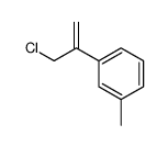 1-(3-chloroprop-1-en-2-yl)-3-methylbenzene Structure