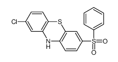 7-(benzenesulfonyl)-2-chloro-10H-phenothiazine结构式