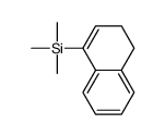 3,4-dihydronaphthalen-1-yl(trimethyl)silane Structure