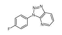 3-(4-fluorophenyl)triazolo[4,5-b]pyridine Structure