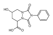 7-hydroxy-1,3-dioxo-2-phenyl-hexahydro-[1,2,4]triazolo[1,2-a]pyridazine-5-carboxylic acid Structure