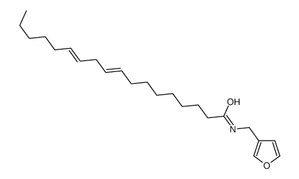 N-(furan-3-ylmethyl)octadeca-9,12-dienamide Structure