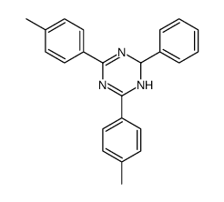 2,6-bis(4-methylphenyl)-4-phenyl-1,4-dihydro-1,3,5-triazine Structure