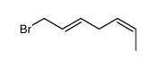 1-bromohepta-2,5-diene Structure