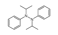 Hydrazine, 1,2-bis(1-methylethyl)-1,2-diphenyl- Structure